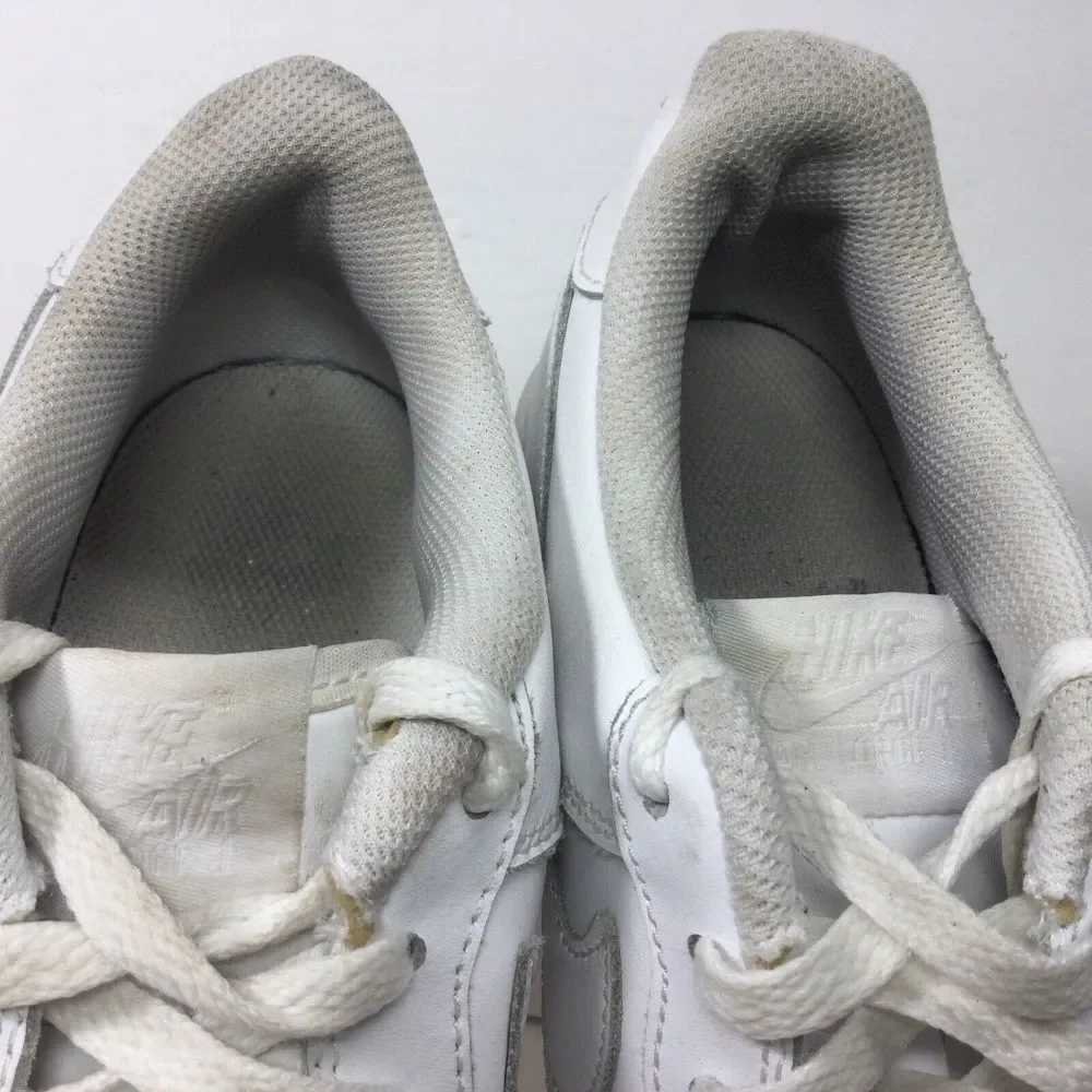 Nike Air Force 1‎ Sneakers Men Boys Size 7Y 314192-117 Triple White Casual Shoes